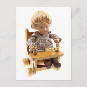501 Sasha Baby Sandy Postkarte
