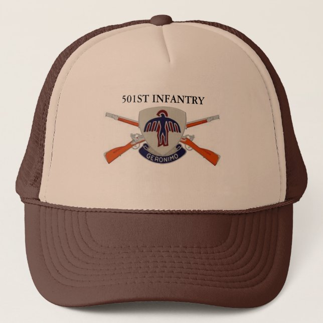 501ST INFANTERIE-HUT TRUCKERKAPPE (Vorderseite)