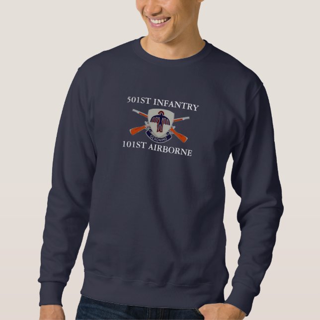 501ST SWEATSHIRT AÉROPORTÉ d'INFANTERIE 101ST (Devant)