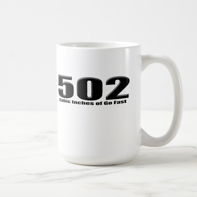 502 Chevy Big Block Motor Kaffeetasse (Rechts)