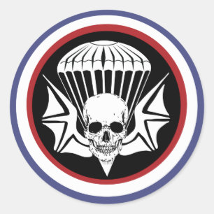 502nd PIR Runder Aufkleber