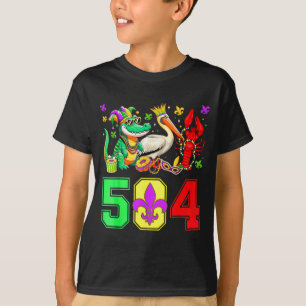 504 Nola Mardi Gras New Orleans Louisiana Umzug T-Shirt