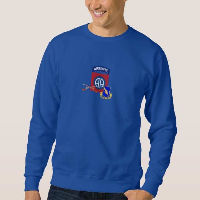 504e Sweatshirt d'infanterie aéroporté 82D (Devant)