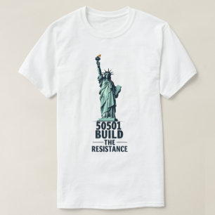 50501 Aufbau des Widerstands 2025 USA Freiheit T-Shirt