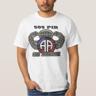 505 PIR 82. im Flugzeug Abteilung T-Shirt