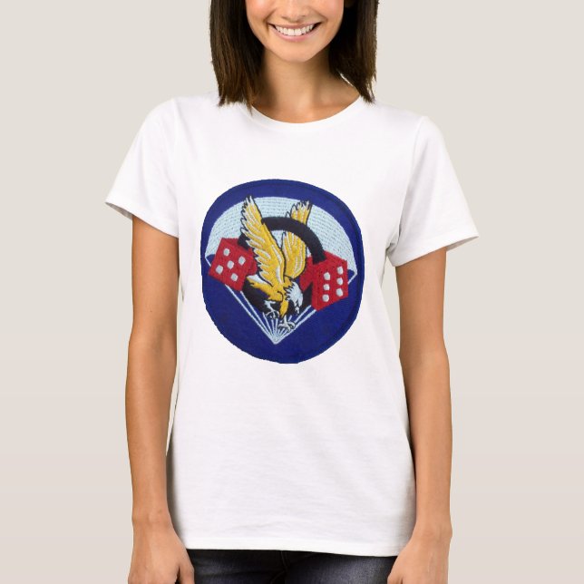 506t Uhr Parachute Infantry Regiment T-Shirt (Vorderseite)