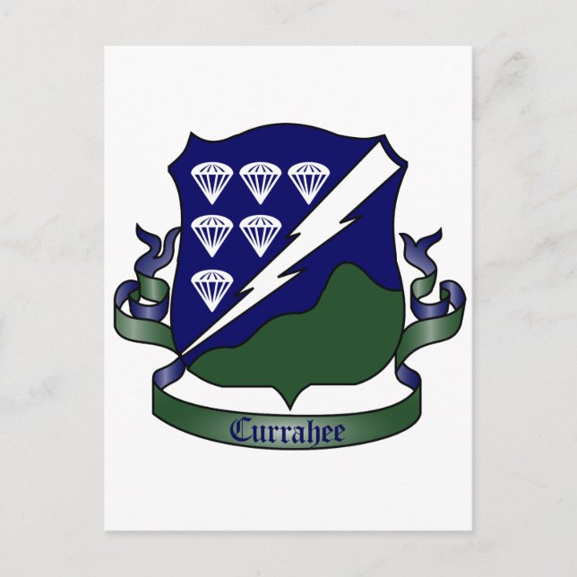 506th Fallschirm Infantry Regiment, 1st Battalion Postkarte (Vorderseite)