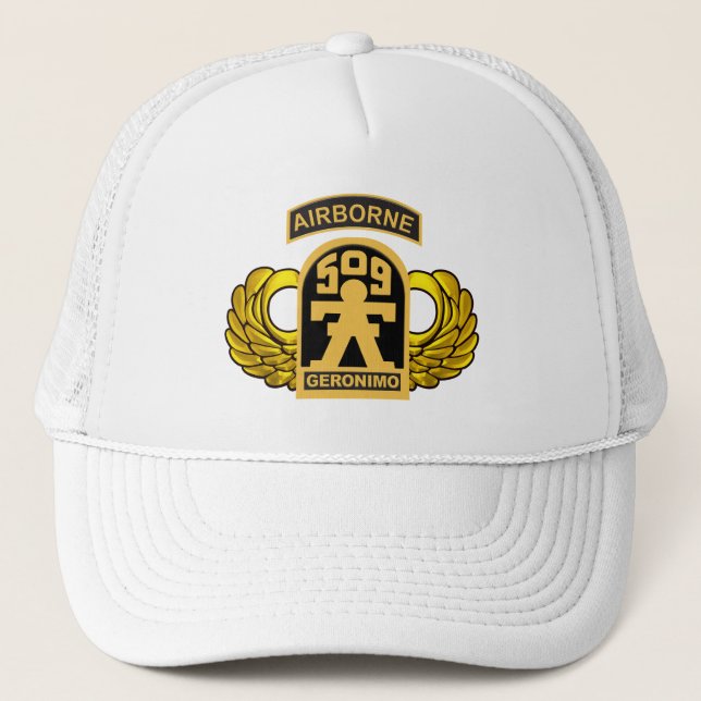 509. PIR Parachute Infanterie-Regiment Truckerkappe (Vorderseite)