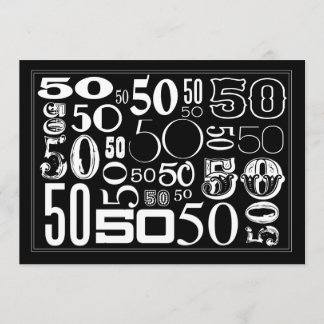 50, 50 und mehr 50! einladung