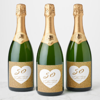 50-60-70 Benutzerdefiniertes goldenes Etikettenset