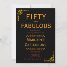 50 and Fabulous | 50th Birthday Party