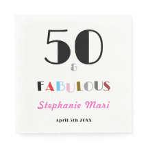 50 and Fabulous Art Deco Date 50th Birthday Party