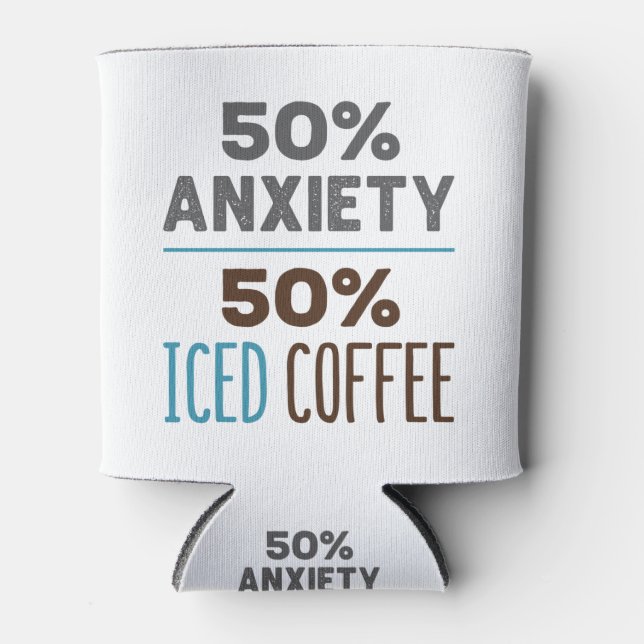 50% Angst 50% Preisnachlass Dosenkühler (Vorderseite)