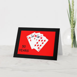50 Ans Est Une Grande Carte Anniversaire
