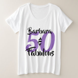 50 ans et Fabuleux Fête d'anniversaire personnalis