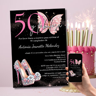 50 ans et Fabuluse Invitation - 50e Anniversaire