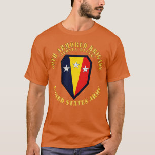 50. Armored Brigade Jersey Blues SSI X T-Shirt