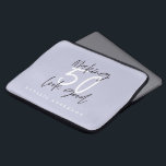 50 aussehen wie Gold Geburtstagsfeier Laptopschutzhülle<br><div class="desc">Feiern Sie Ihren 50. Geburtstag stilvoll mit diesem schicken,  eleganten 50. Geburtstagsdesign. Modernes Design mit Skripttext und fett formatierter Grafik. Ändern Sie die Farbe,  um sie anzupassen. Teil einer Sammlung.</div>