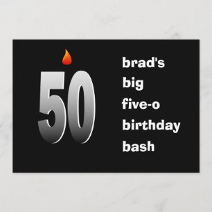 50 Avec Flamme, Grande Invitation Cinq-O Bassin