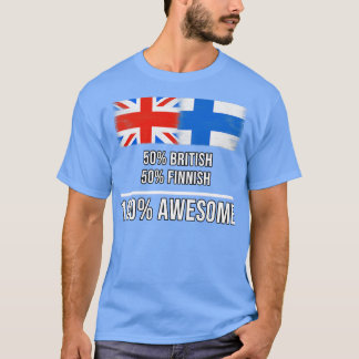 50 Britische 50 Finnische 100 Phantastische Gesche T-Shirt