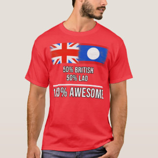 50 Britische 50 Lao 100 Phantastisches Geschenk fü T-Shirt