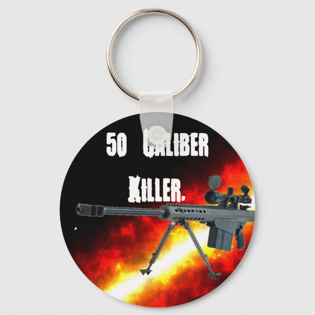 50 Caliber Killer Schlüsselanhänger (Vorderseite)