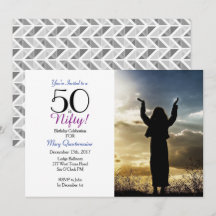 50, c'est Nifty ! Invitation photo de la fête du 5