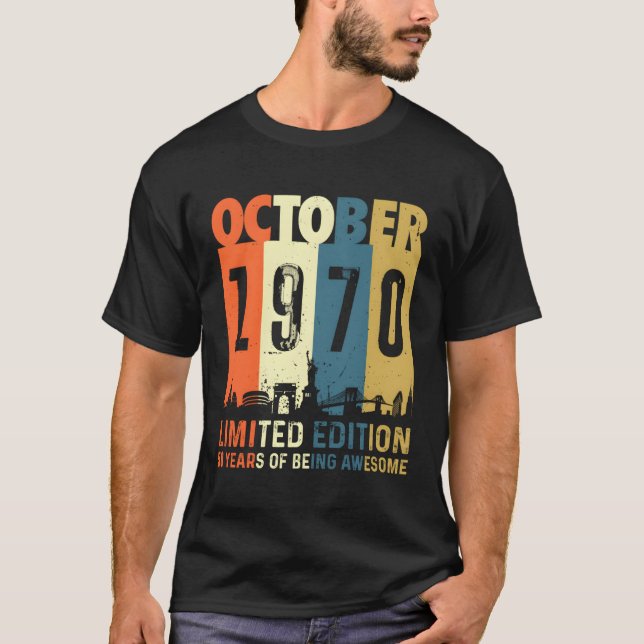 50 Edition Made in October 1970 50. T-Shirt (Vorderseite)