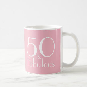 50 et fabuleux 50e anniversaire Cadeaux Mug