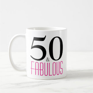 50 et fabuleux 50e anniversaire Gift Mug