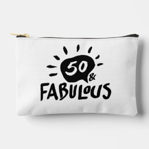 50 et fabuleux Black 50e Anniversaire Sac cosmétiq