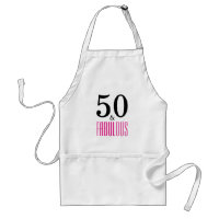50 et tablier fabuleux d'anniversaire