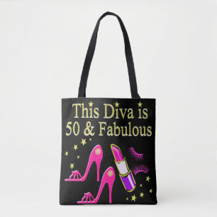 50 & FABULOUS DAZZLING DIVA DESIGN TASCHE