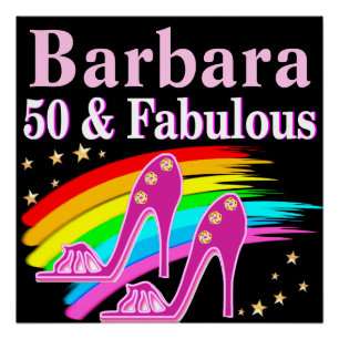 50 & FABULOUS DIVA POSTER