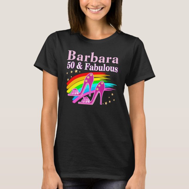 50 & FABULOUS DIVA T-Shirt (Vorderseite)