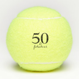 50 & Fabulous Tennis Ball