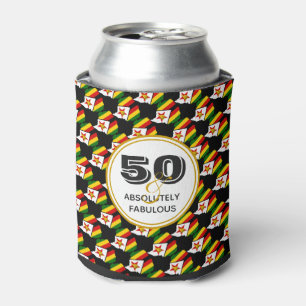 50 Fabulous ZIMBABWE Scripture Monogram Black Dosenkühler