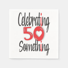 50 feiern serviette