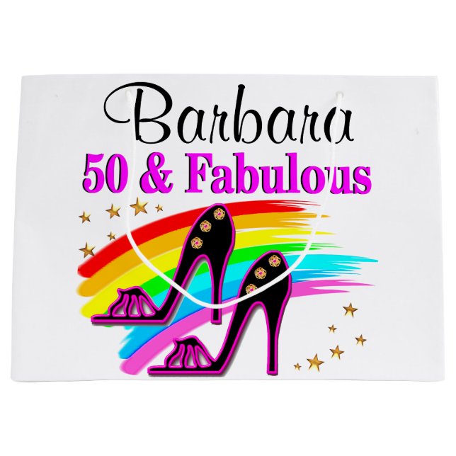 50, FOXY UND FABULOUS GROßE GESCHENKTÜTE (Vorderseite)