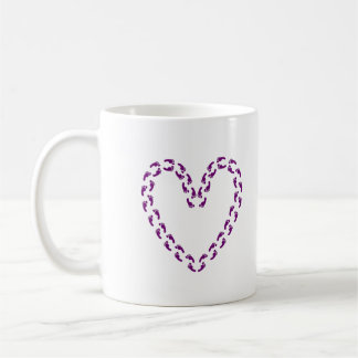 50 Fuß der Liebe-Tasse lila Kaffeetasse