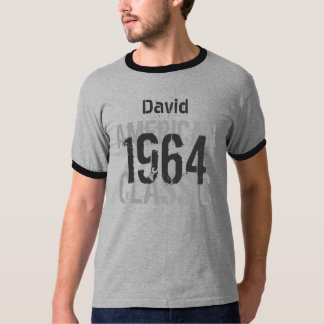 50. Geburtstag 1964 American Classic Gray T-Shirt