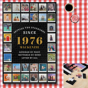 50. Geburtstag 1976 Familien-Erinnerungsfoto-Colla