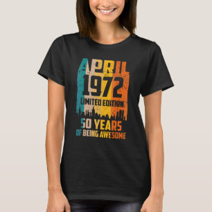 50. Geburtstag 50 Jahre Phantastisch seit April 19 T-Shirt