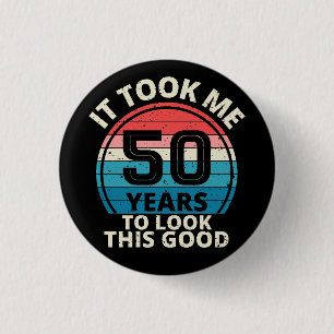 50. GEBURTSTAG BUTTON