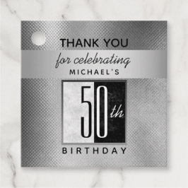 50. Geburtstag Danke Geschenkanhänger
