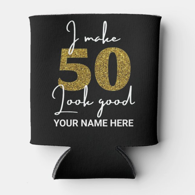 50. Geburtstag Dosenkühler (Vorderseite)
