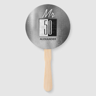 50. Geburtstag Fächer
