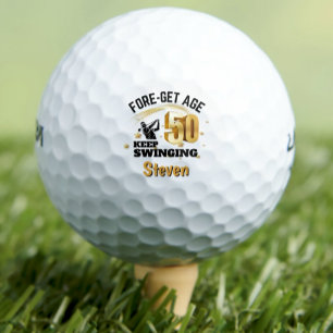 50. Geburtstag Golfbälle 50 Jahre lustiges Geschen