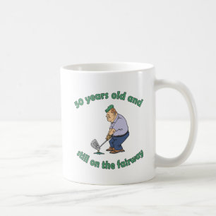 50. Geburtstag Golfer Gag Geschenk Kaffeetasse