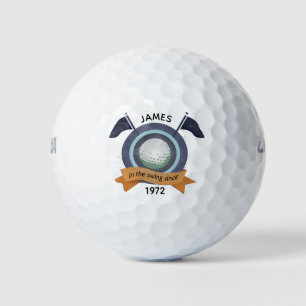 50. Geburtstag Golfer-Geschenk Golfball